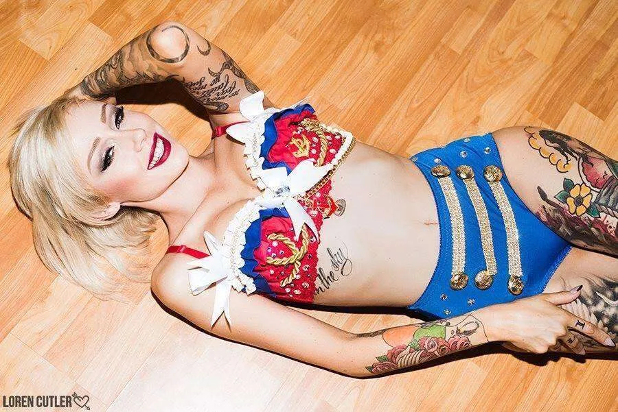 Tattoo model Shonda Mackey (Queenofblood) | Тату модель Shonda Mackey (Queenofblood)